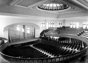 Stanford University Hall where Abdu’l-Baha addressed 2000 students in 1912