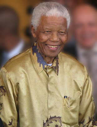 Nelson Mandela in 2008