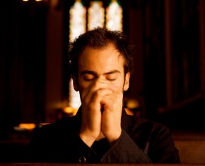 Man praying