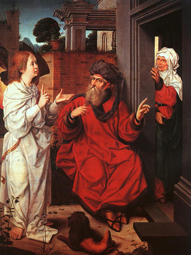 Abraham, Sara and an Angel