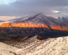 The Exiled Prophet, in a Cave in the Mountains