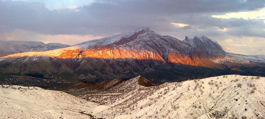 The Exiled Prophet, in a Cave in the Mountains