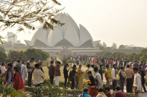 Baha’i Lotus Temple in Dehli, India