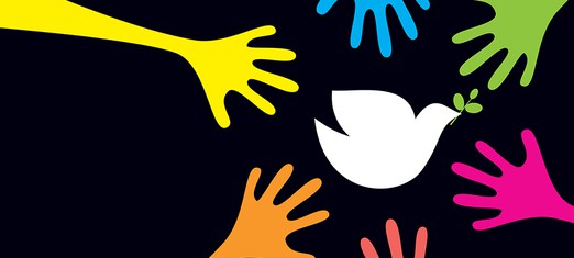Shaking Hands with the Dove of Peace