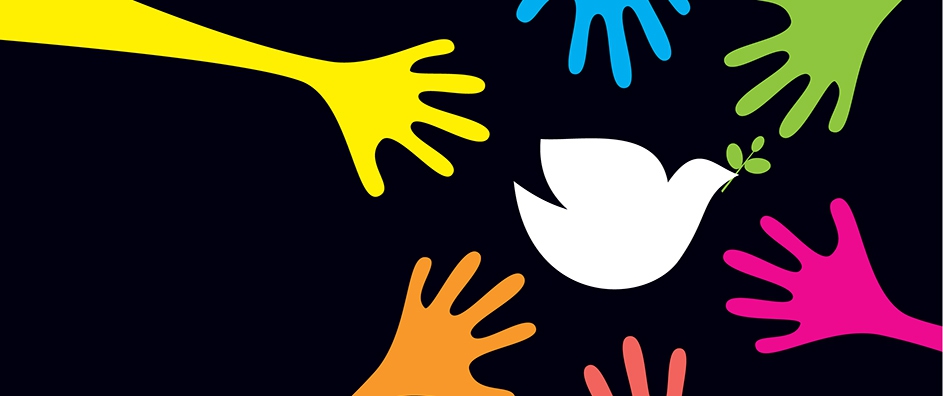 Shaking Hands with the Dove of Peace