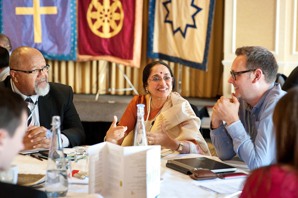 Religious representatives and UN officials meet to discuss how to support the United Nations’ Sustainable Development Goals.