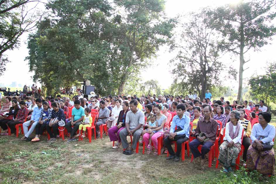 Some 200 community members attended an event marking the groundbreaking.