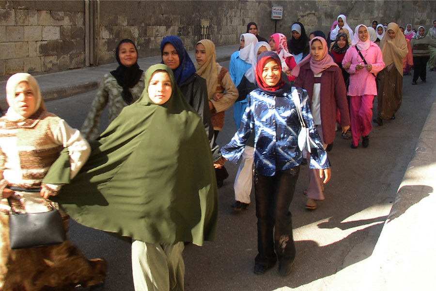 Egyptian-Schoolgirls