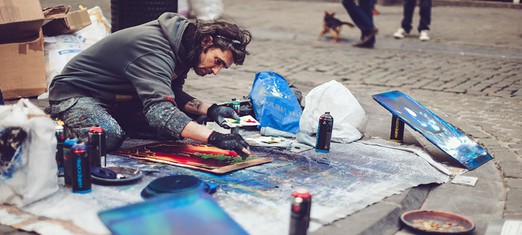 Art at the Intersection of the Worlds