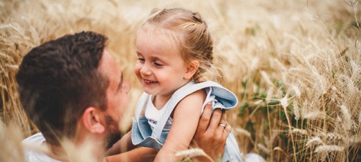 Gratitud y pureza de una niña de cuatro años