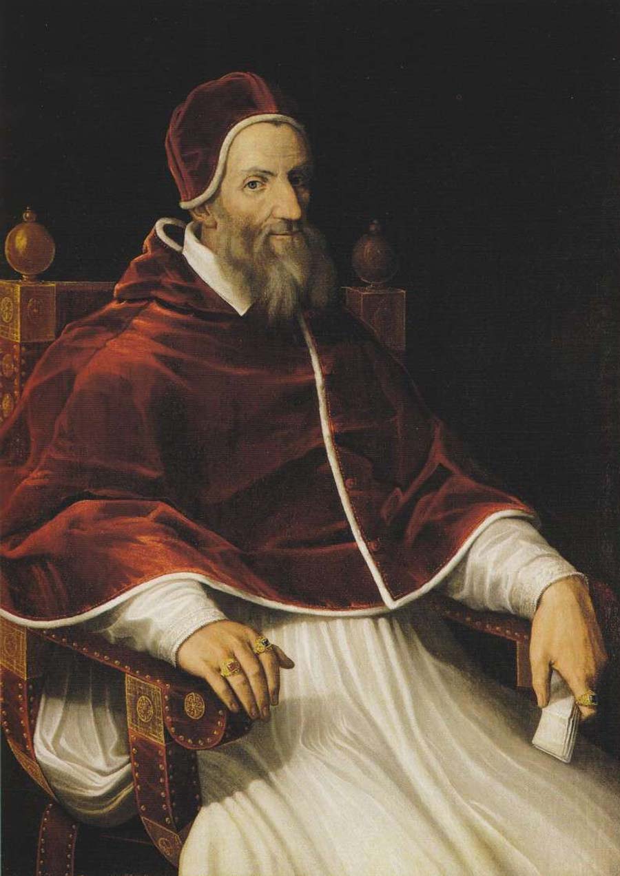 Pope Gregory XIII who introduced the Gregorian Calendar