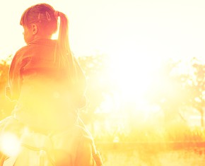 A Father’s Threshold of Light