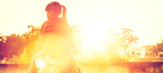 A Father’s Threshold of Light