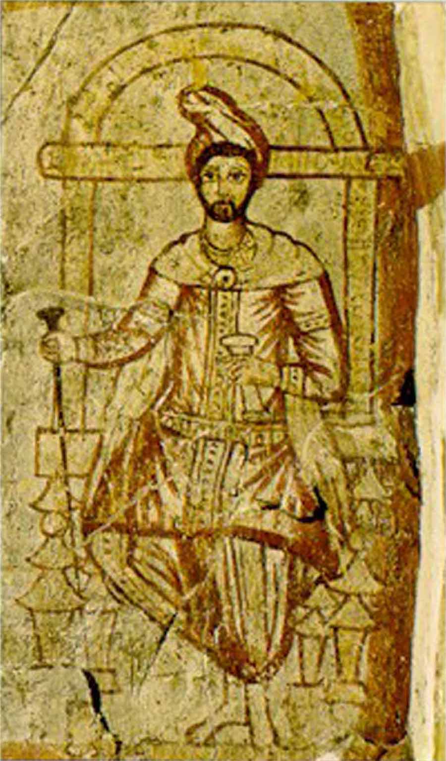 Third century depiction of Zoroaster