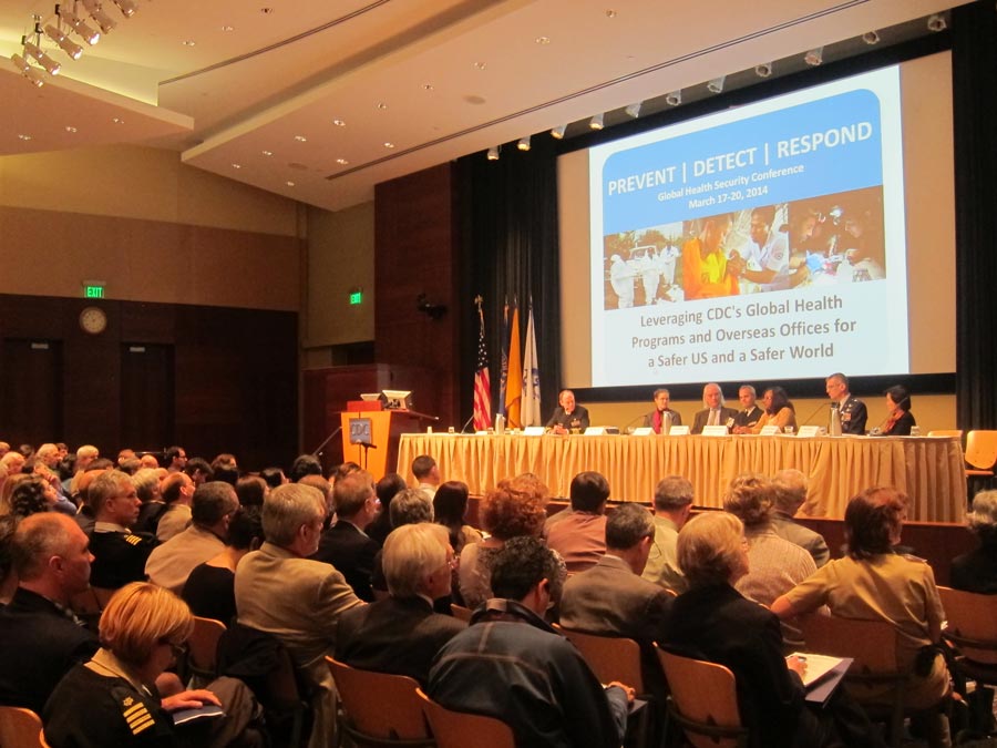 The CDC hosted its first Global Health Security Conference March 17-20, 2014