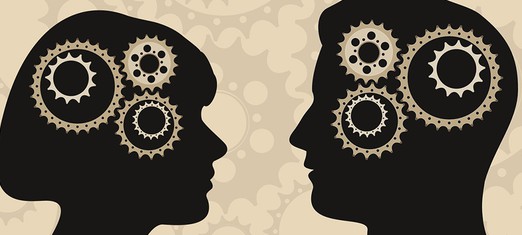 Speaking and Listening, Man and Woman
