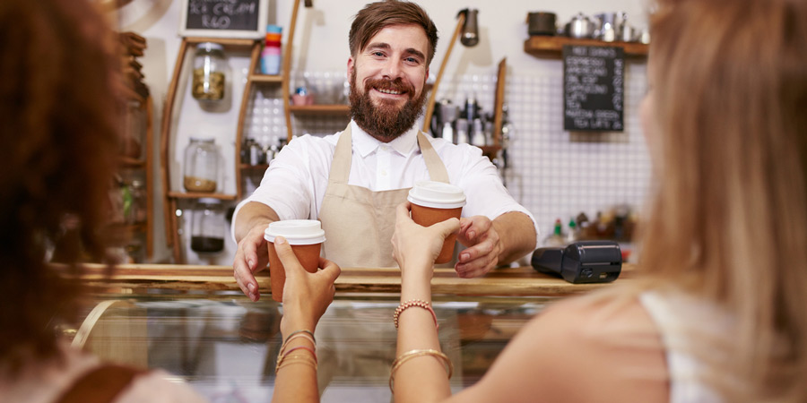 ordering-coffee