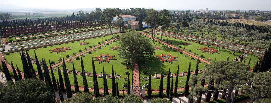 The Shrine of Baha’u’llah and Bahji Gardens.