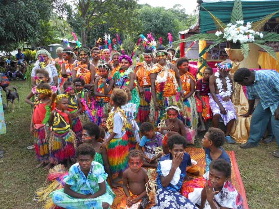 The joyful celebration for the unveiling of the design of the local House of Worship included children, youth, and adults.