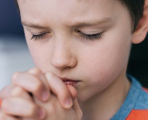 My 3-Year-Old Says His First Prayer