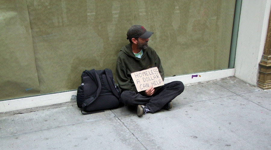 panhandling