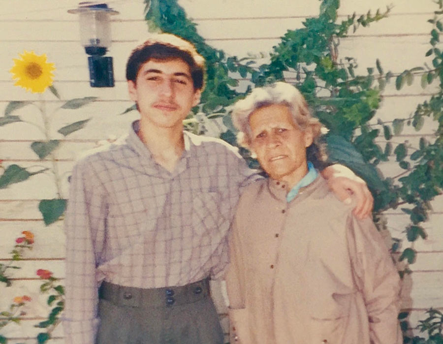 My mother and I in Tehran, Iran July 5, 1987. My last picture in Iran.