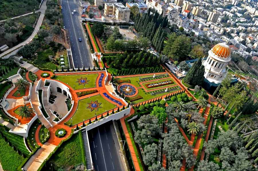 Baha’i World Centre in Haifa, Israel.