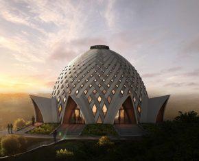 Exposición del diseño del Templo Nacional de Papua Nueva Guinea