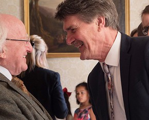 Irish President Urges Baha’is to Press On