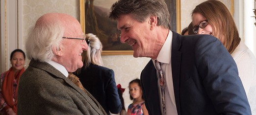 Irish President Urges Baha’is to Press On