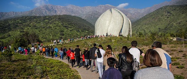 South America Temple Bridges Two Eras