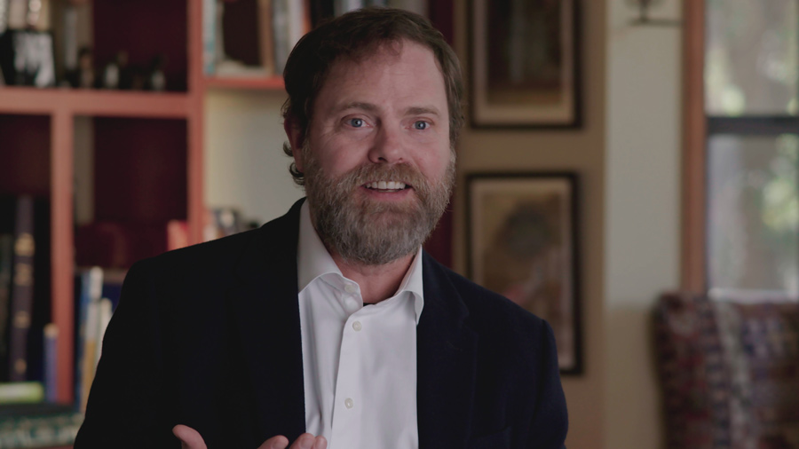 Baha’i actor, author and philanthropist Rainn Wilson, as featured in The Gate: Dawn of the Baha’i Faith.