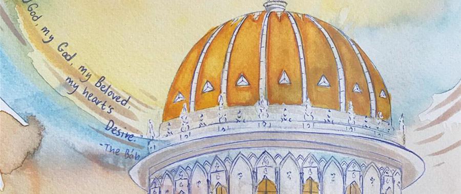 Water and Wildfire: How Two Sisters Paint to the Baha’i Writings