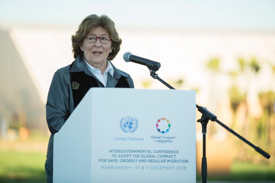 Louise Arbour Special Representative Secretary General BahaiTeachings