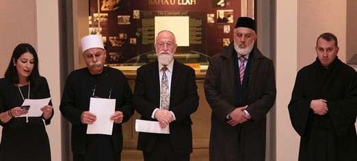 Interfaith gathering of senior representatives followed by visit to Shrine of the Bab