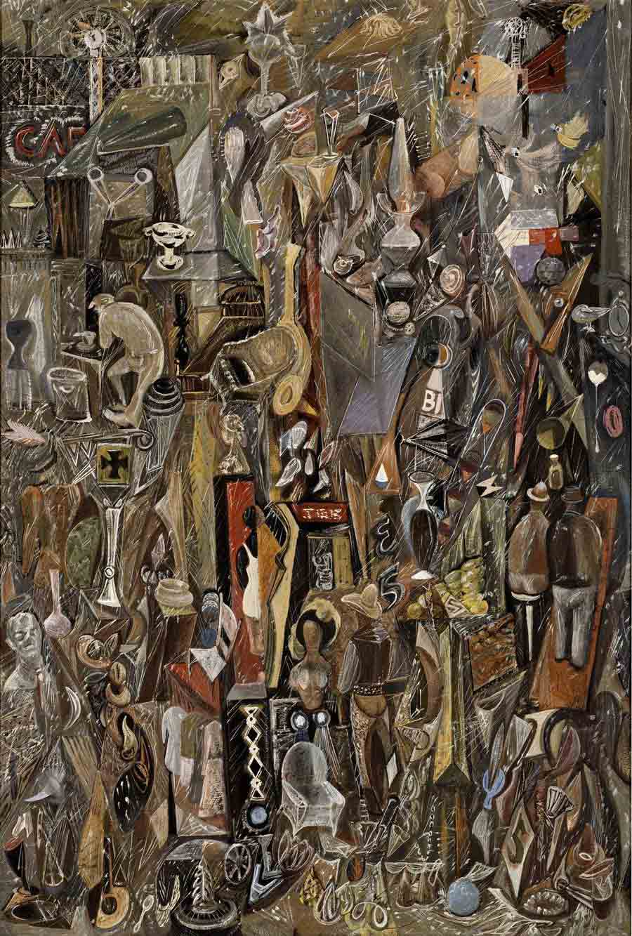 Rummage (1941) by Mark Tobey