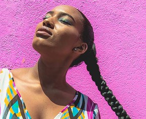 Black Roses Grow through Concrete