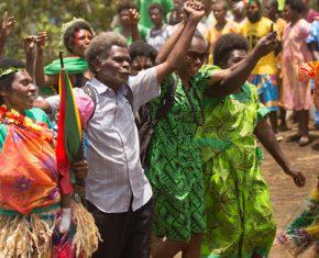 Milestone for Vanuatu Temple Uplifts, Galvanizes Island