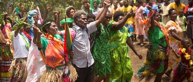 Milestone for Vanuatu Temple Uplifts, Galvanizes Island