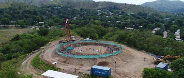 Construction Advances on Historic First National Baha’i House of Worship