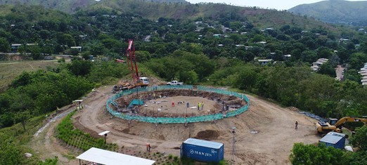 Construction Advances on Historic First National Baha’i House of Worship