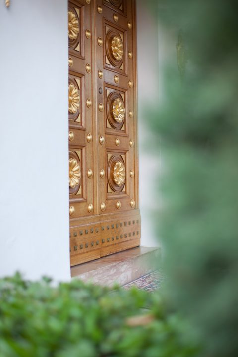 Door to the Shrine of Baha’u’llah.