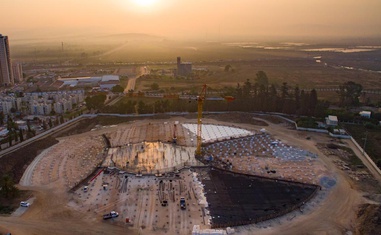 The Shrine of Abdu’l-Baha: Foundations Completed