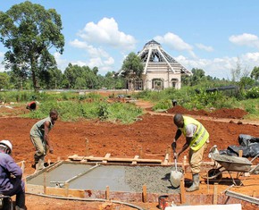 Work Progresses on Houses of Worship in the DRC and Kenya