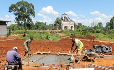 Work Progresses on Houses of Worship in the DRC and Kenya