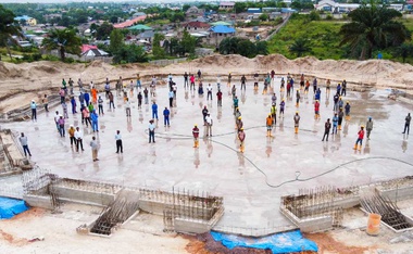 Foundation Laid for House of Worship in DRC as Kenya Temple Nears Completion