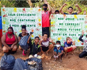 Youth: River Cleanup in Brazil Promotes Environmental Stewardship