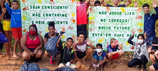 Youth: River Cleanup in Brazil Promotes Environmental Stewardship