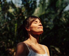 Su alma brillaba con una luz encarnada