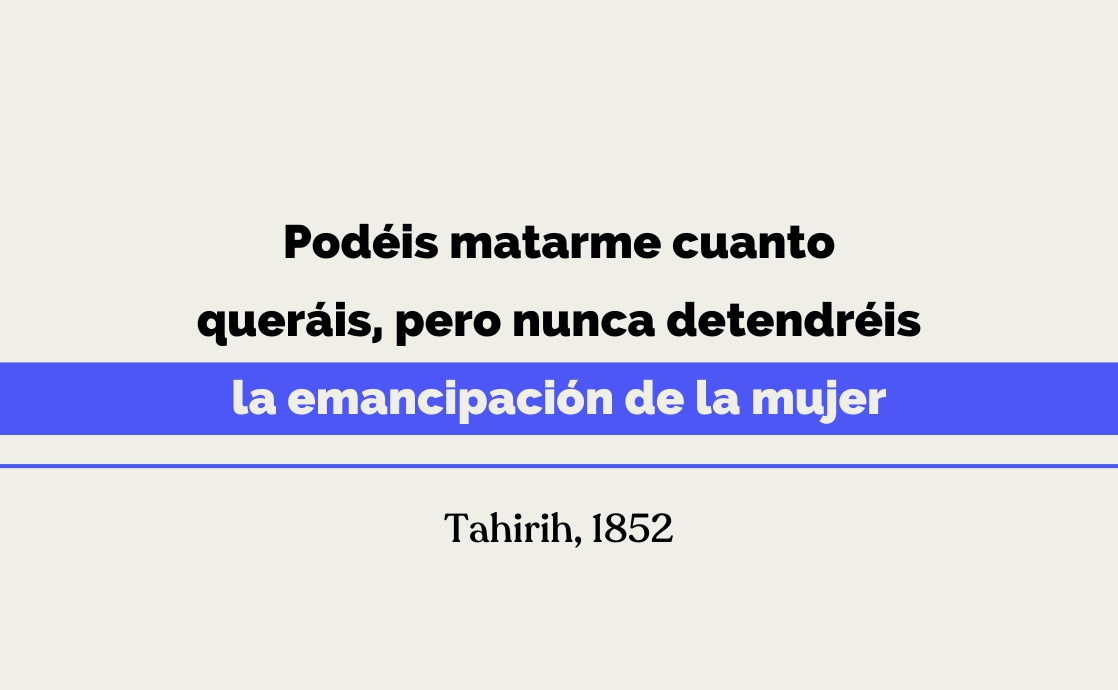 La emancipación de la mujer